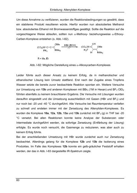 Synthese und Reaktionen von metallorganischen π-Systemen - KOPS