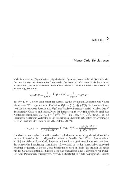 Computer-Simulationen struktureller und elastischer ... - KOPS