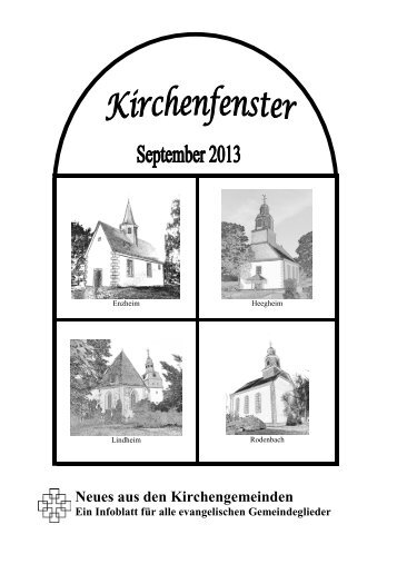 Dezember 2002 bis Februar 2003 - Unser Kirchenfenster