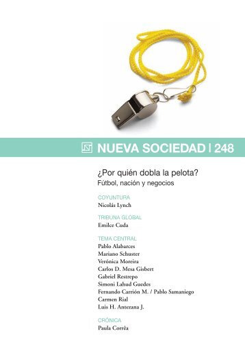 NUEVA SOCIEDAD 248