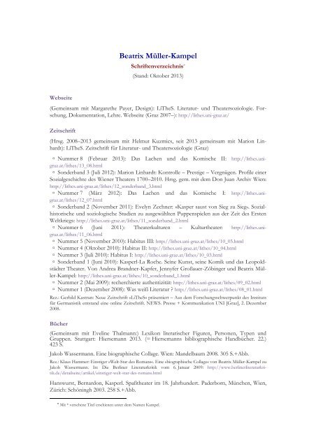 pdf-Dokument - bei LiTheS - Karl-Franzens-Universität Graz