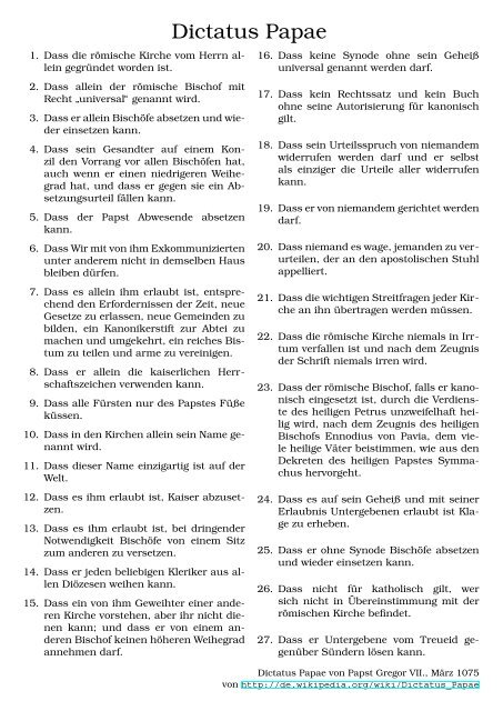 Dictatus Papae