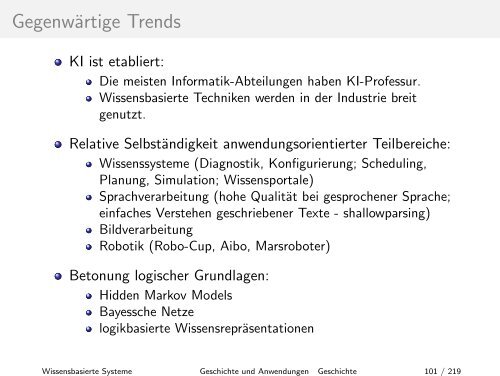 Geschichte und Anwendungen - Hochschule Niederrhein