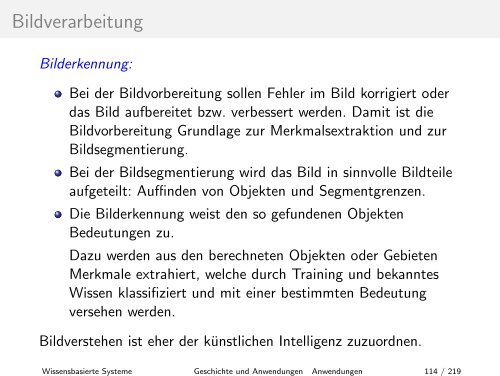 Geschichte und Anwendungen - Hochschule Niederrhein