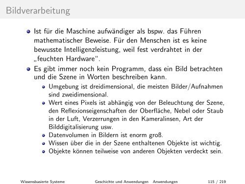 Geschichte und Anwendungen - Hochschule Niederrhein