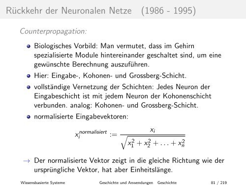 Geschichte und Anwendungen - Hochschule Niederrhein