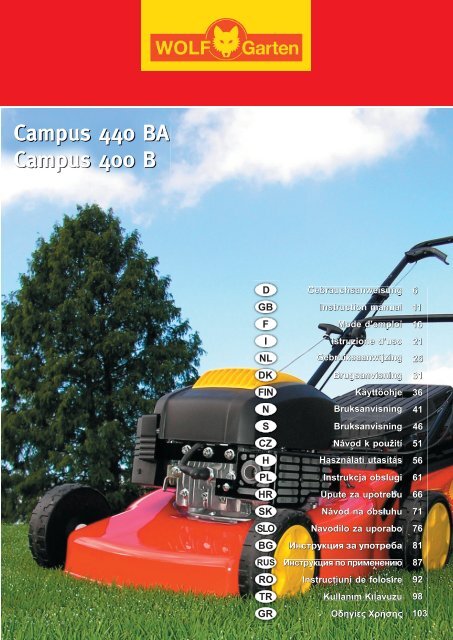 Campus 440 BA Campus 400 B