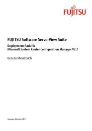 Deployment Pack für Microsoft System Center Configuration ... - Fujitsu
