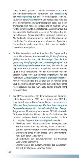 Bilanz und Positionen 2011/2012