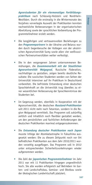 Bilanz und Positionen 2011/2012