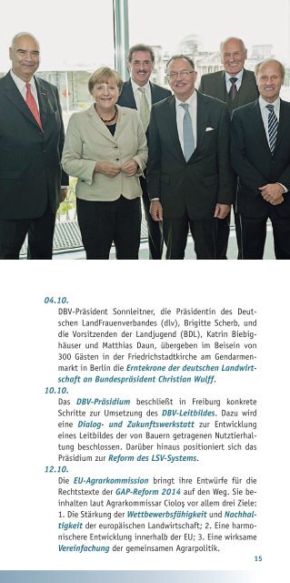 Bilanz und Positionen 2011/2012