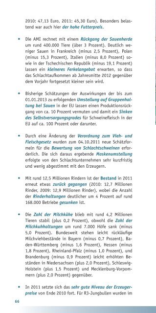 Bilanz und Positionen 2011/2012