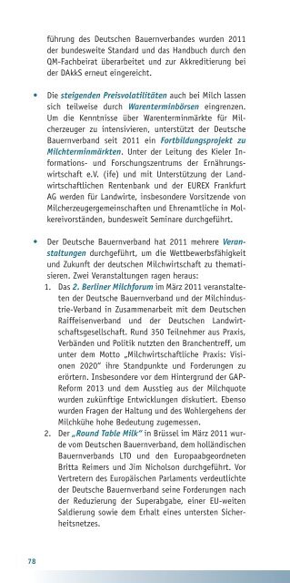 Bilanz und Positionen 2011/2012