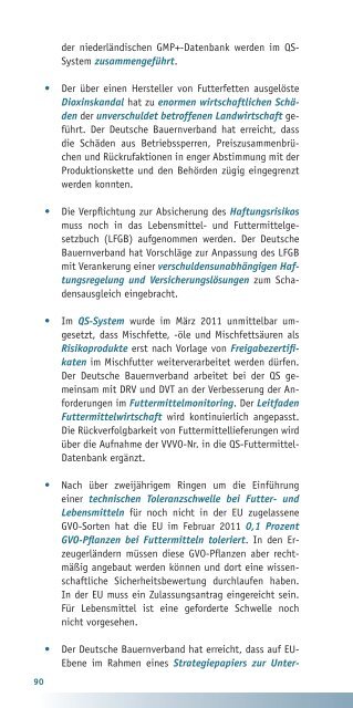 Bilanz und Positionen 2011/2012