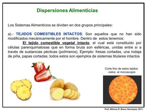 Dispersiones Alimenticias - Webs