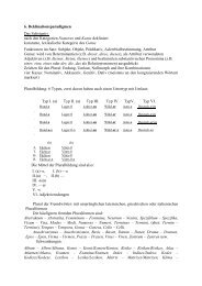 6. Deklinationsparadigmen Das Substantiv nach den Kategorien ...