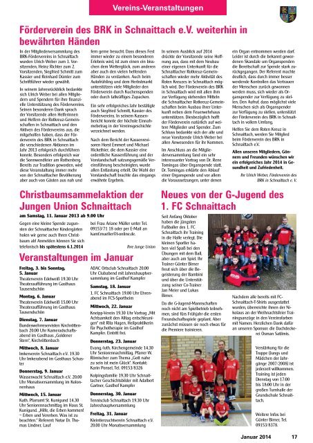 PDF herunterladen - Mitteilungsblatt