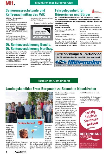 PDF herunterladen - Mitteilungsblatt