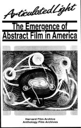 Articulated Light: The Emergence of Abstract Film in ... - Monoskop