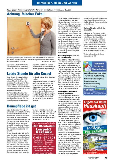 PDF herunterladen - Mitteilungsblatt