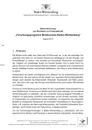 Förderrichtlinien Forschungsprogramm Bioökonomie [PDF 278 KB]