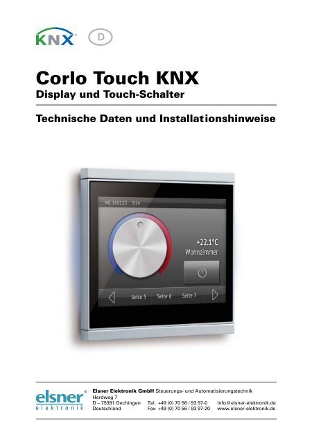 ELS70252-55/ELS70258-61, Corlo Touch - eibkalk.at