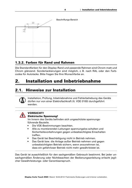 ELS70252-55/ELS70258-61, Corlo Touch - eibkalk.at