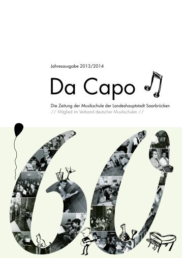 Da Capo 2013/14 - Musikschule der Landeshauptstadt Saarbrücken