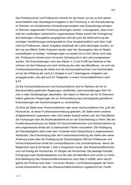 Gesetzentwurf (Einbringungsfassung) [PDF 1.6 MB] - Ministerium für ...