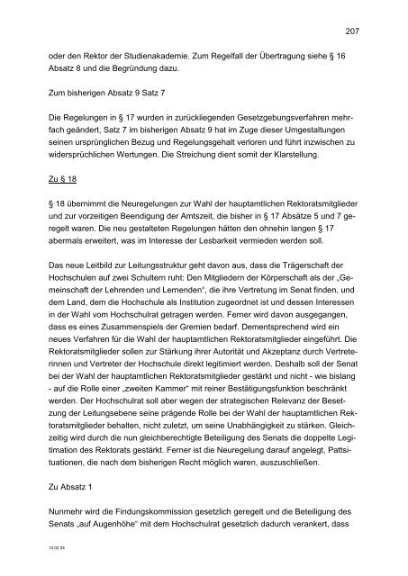 Gesetzentwurf (Einbringungsfassung) [PDF 1.6 MB] - Ministerium für ...