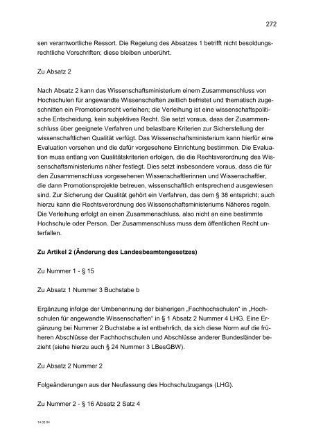 Gesetzentwurf (Einbringungsfassung) [PDF 1.6 MB] - Ministerium für ...