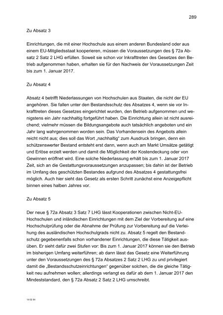 Gesetzentwurf (Einbringungsfassung) [PDF 1.6 MB] - Ministerium für ...