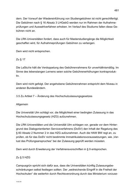 Gesetzentwurf (Einbringungsfassung) [PDF 1.6 MB] - Ministerium für ...