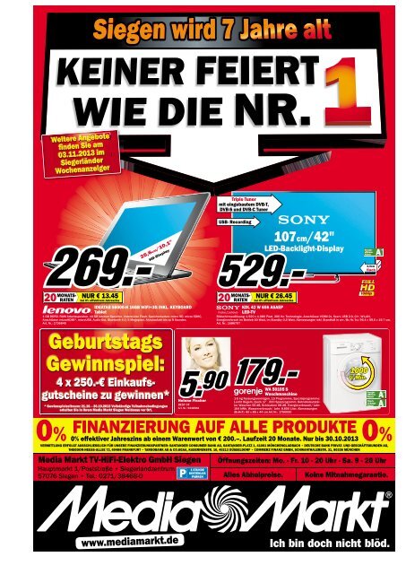 Ausgabe E, Olpe, (20.35 MB) - Siegerländer Wochen-Anzeiger