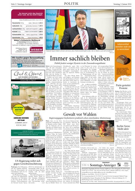 Ausgabe E, Olpe, (11.94 MB) - Siegerländer Wochen-Anzeiger