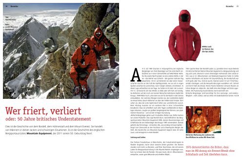 Wer friert, verliert - 4-Seasons.de