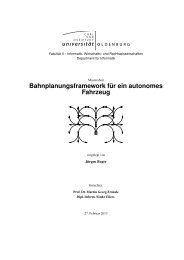 Bahnplanungsframework für ein autonomes Fahrzeug - oops ...