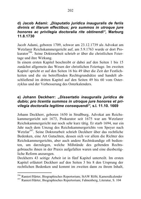 Advokaten und Prokuratoren am ... - OPUS Würzburg