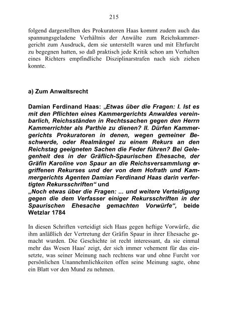 Advokaten und Prokuratoren am ... - OPUS Würzburg