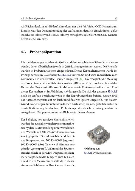 Spektromikroskopische Untersuchungen an ... - OPUS Würzburg