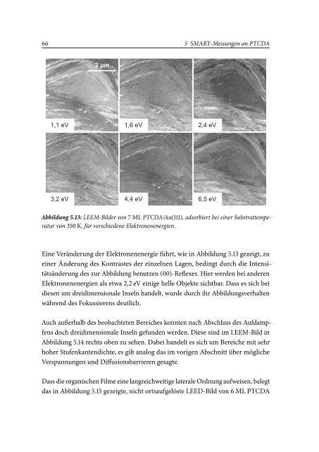 Spektromikroskopische Untersuchungen an ... - OPUS Würzburg