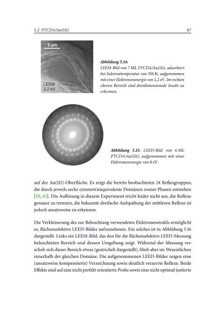 Spektromikroskopische Untersuchungen an ... - OPUS Würzburg