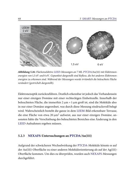 Spektromikroskopische Untersuchungen an ... - OPUS Würzburg