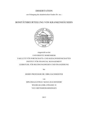 Dokument 1.pdf - Universität Hohenheim