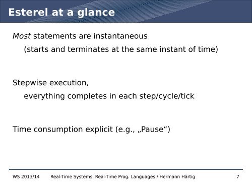 Real-Time Programming Languages - Operating Systems