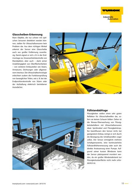 Ultraschallsensoren (DE) - TURCK