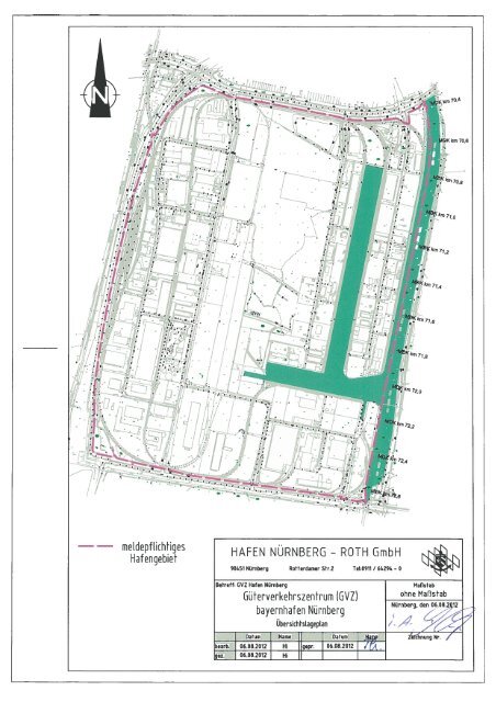 und Ufergeld der Hafen Nürnberg-Roth GmbH i. Geltungsbereich ...