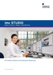 imc STUDIO - imc Meßsysteme GmbH