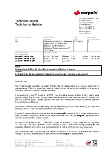 GS Elektromed - Corpuls