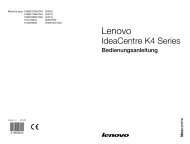 IdeaCentre K4 Series - Lenovo